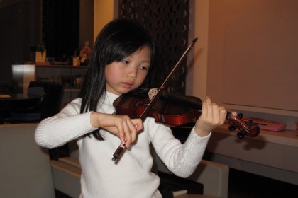 violin posture